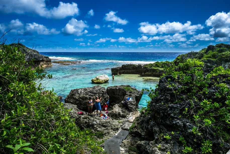 Landscape of Niue.