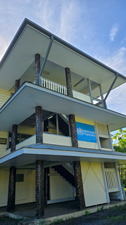 A view of the of the WHO Representative Office for Samoa, American Samoa, Cook Islands, Niue and Tokelau located Apia, Samoa.