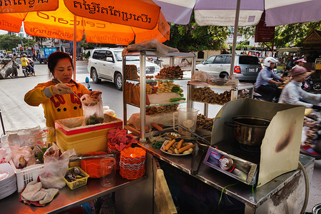 Street food vendor