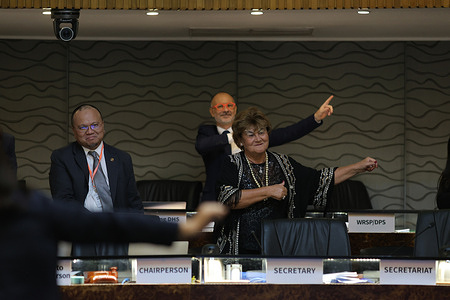 Day 5 of the 74th session of the WHO Regional Committee for the Western Pacific in Manila, 20 October 2023   Read more: https://www.who.int/westernpacific/about/governance/regional-committee/session-74